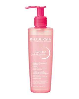 Gel limpiador Sensibio Gel Moussant Bioderma