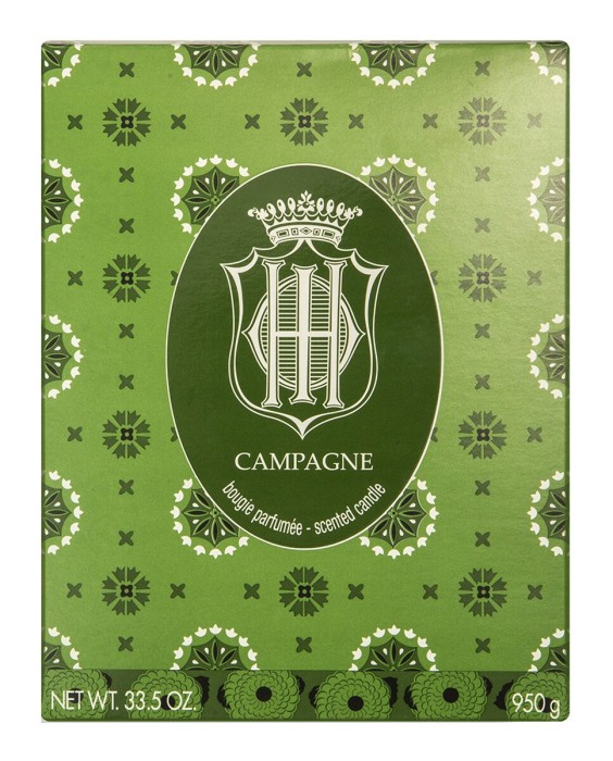 Vela Aromática Bougie géante Campagne Sisley