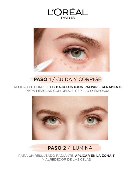 Corrector Eye Cream in a Concealer Parfait L'Oréal Paris