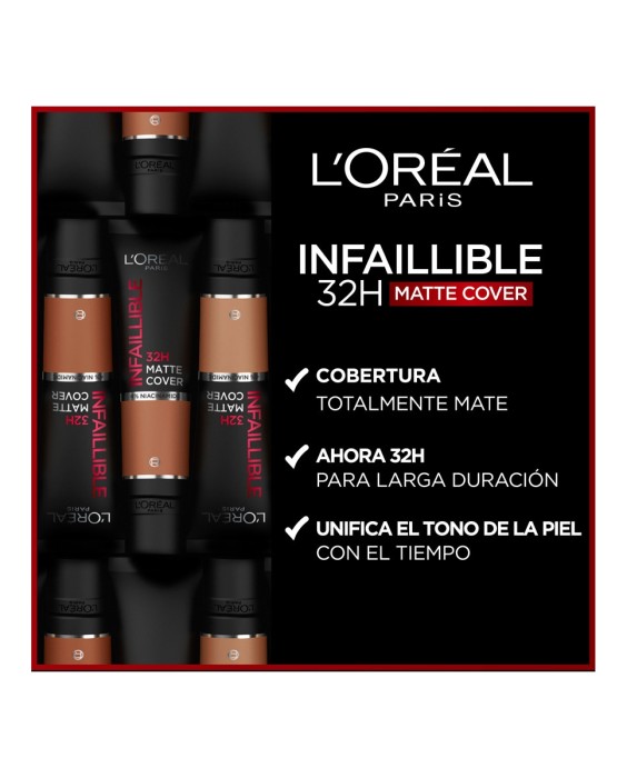 Base de maquillaje Infalible 32h Matte Cover L'Oréal Paris