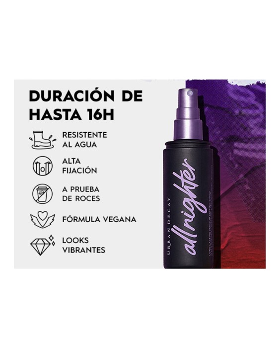 Fijador de maquillaje All Nighter Setting Spray 118 ml Urban Decay