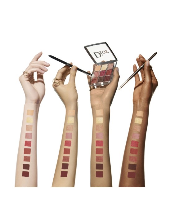 Paleta de ojos ultrapigmentada multitextura base, sombra, iluminador, liner