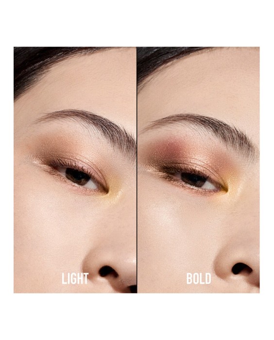 Paleta de ojos ultrapigmentada multitextura base, sombra, iluminador, liner