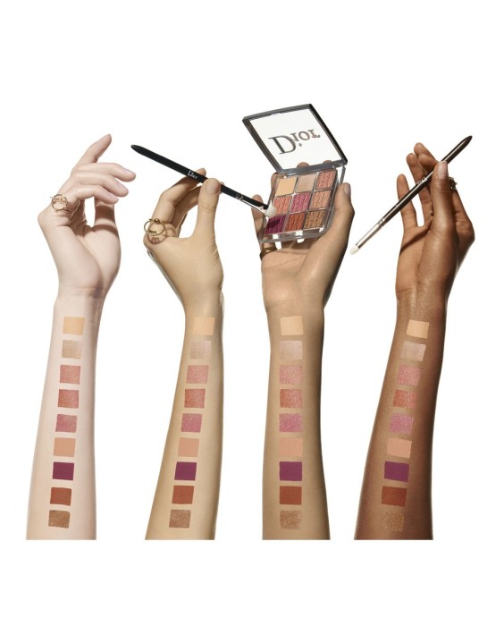 Paleta de ojos ultrapigmentada multitextura base, sombra, iluminador, liner