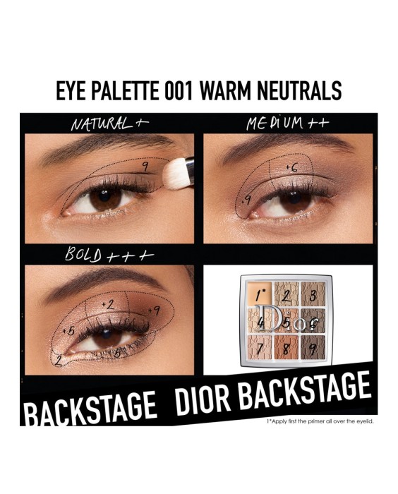 Paleta de ojos ultrapigmentada multitextura base, sombra, iluminador, liner