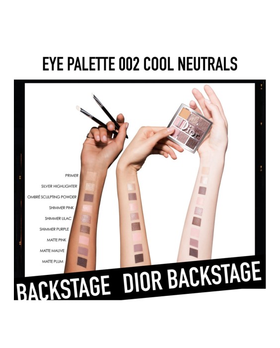 Paleta de ojos ultrapigmentada multitextura base, sombra, iluminador, liner