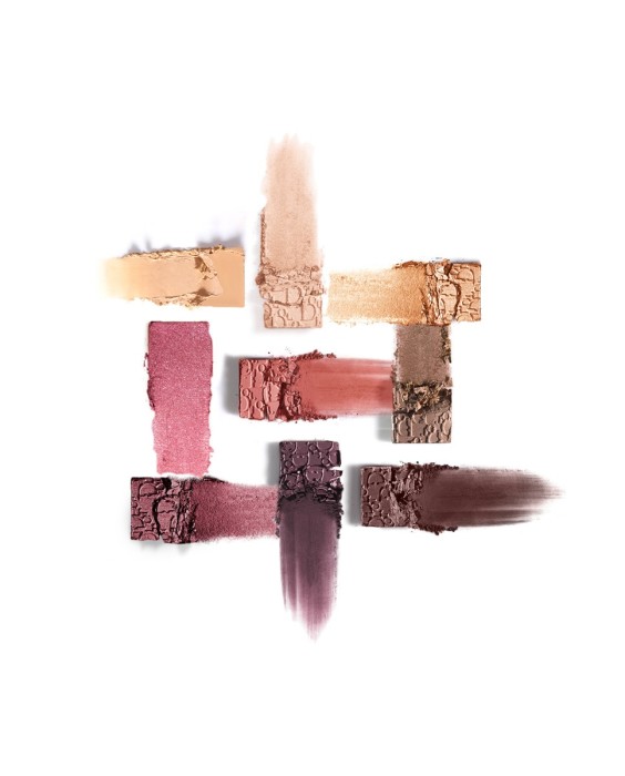 Paleta de ojos ultrapigmentada multitextura base, sombra, iluminador, liner