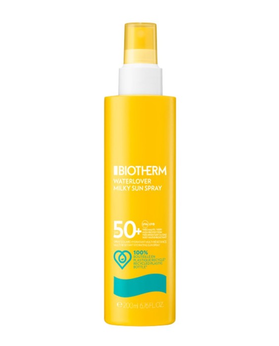 Biotherm Waterlover Milky Sun SPF50 200мл Солнцезащитный спрей