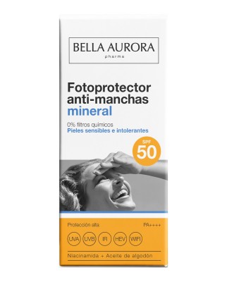 Fotoprotector mineral anti-manchas Bella Aurora
