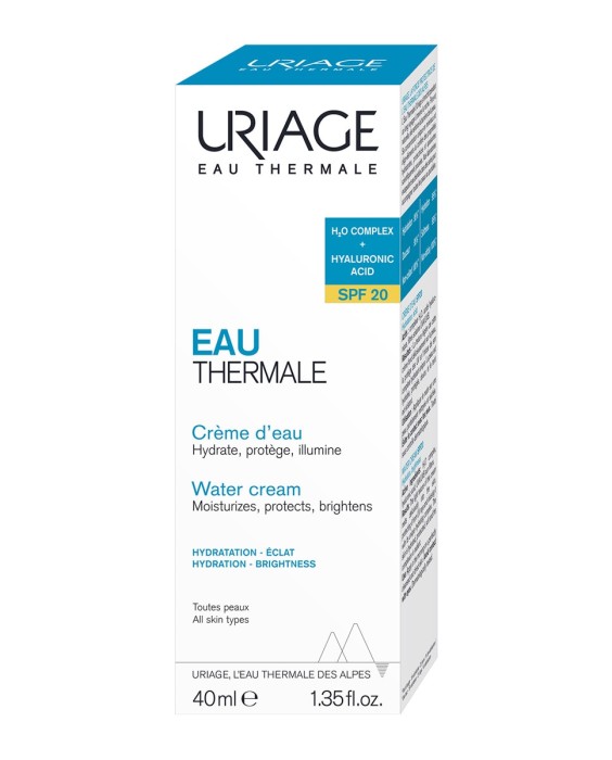 Eau Thermale Crema de Agua SPF20+ 40 ml Uriage