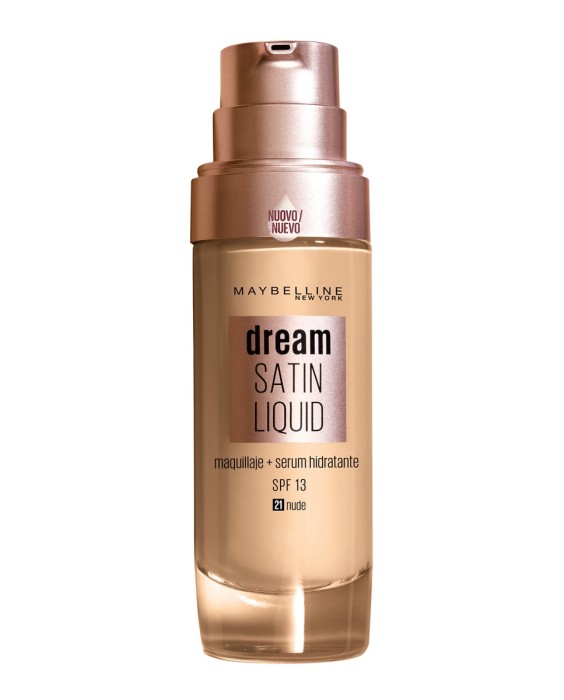 Base de maquillaje Dream Satin Liquid Maybelline