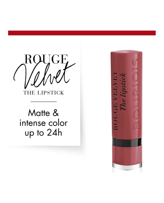 Barra de labios Rouge Velvet The Lipstick Bourjois