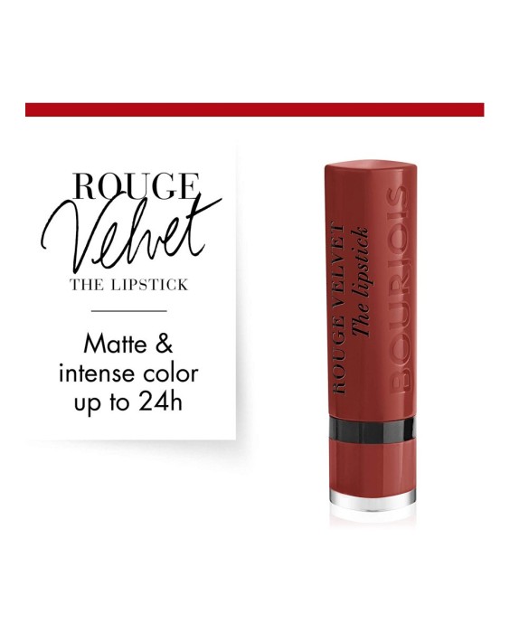 Barra de labios Rouge Velvet The Lipstick Bourjois