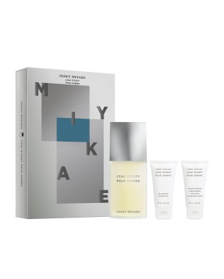 Estuche de regalo L'Eau D'Issey por Homme Eau de Toilette 125 ml + Shower gel 50 ml + After Shave 50 ml Issey Miyake