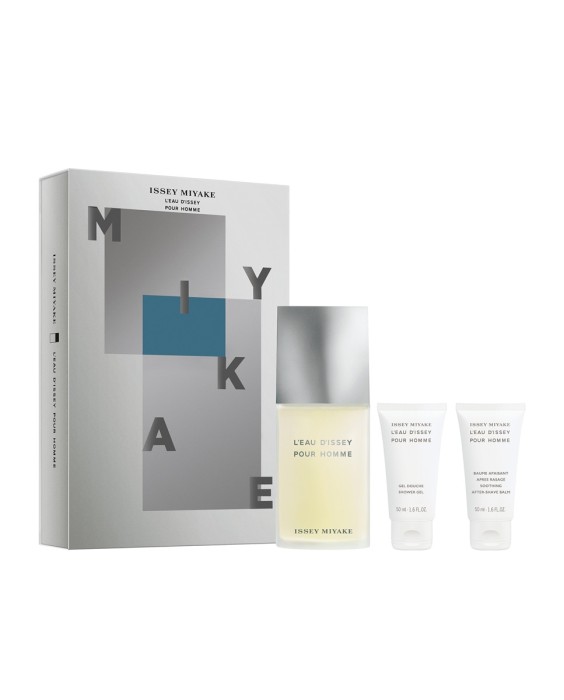 Estuche de regalo L'Eau D'Issey por Homme Eau de Toilette 125 ml + Shower gel 50 ml + After Shave 50 ml Issey Miyake