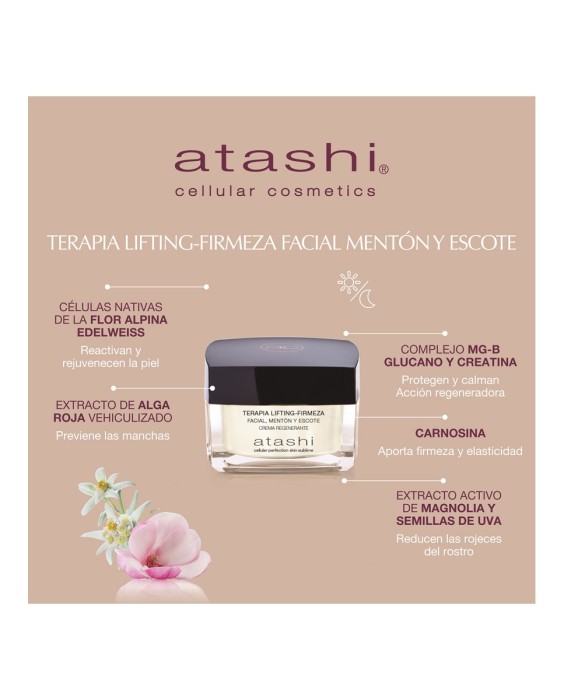 Crema Terapia Lifting-Firmeza Reafirmante 50 ml Atashi