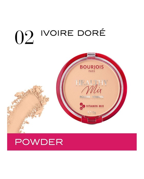 Polvos Compactos Healthy Mix Powder Bourjois