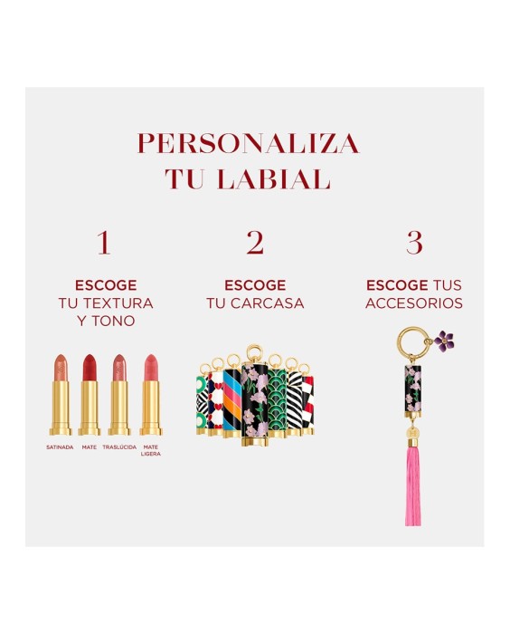 Barra de Labios Fabulous Kiss The Lipstick Efecto Satinado Carolina Herrera
