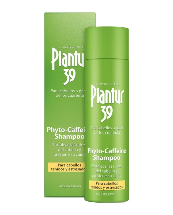 Champú anticaída para cabellos teñidos y desvitalizados 39 250 ml Plantur