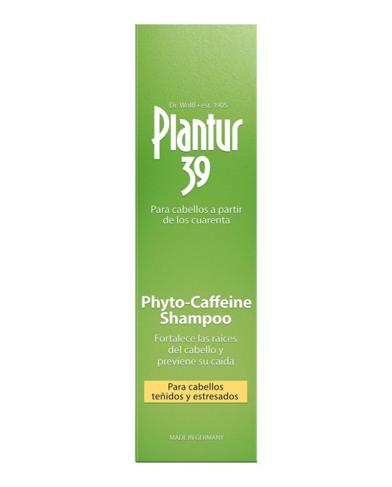 Champú anticaída para cabellos teñidos y desvitalizados 39 250 ml Plantur