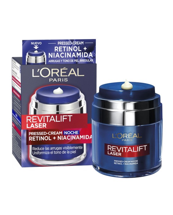 Crema de noche Revitalift Laser Retinol + Niacidamida Formato Monodosis L'Oréal Paris
