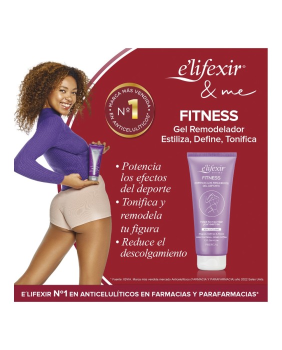 Gel Remodelador Reafirmante Tonificante Elifexir Fitness 200 ml Elifexir