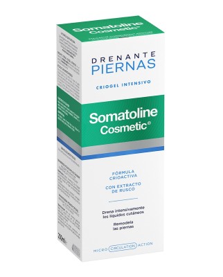 Somatoline Drenante Remodelante Piernas 200мл Дренажный гель для ног