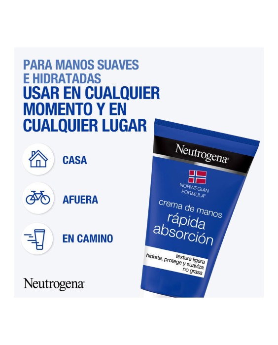 Crema de manos Rápida Absorción Neutrogena