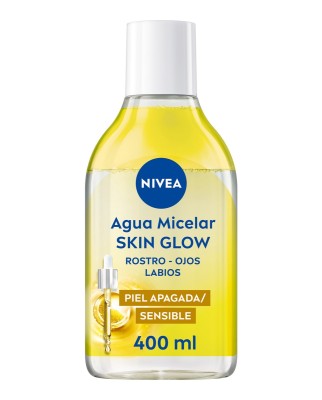 Agua Micelar Con Sérum Skin Glow 400 ml Nivea