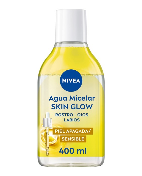 Agua Micelar Con Sérum Skin Glow 400 ml Nivea