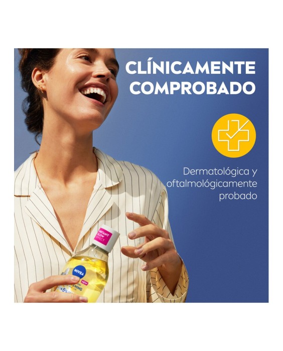 Agua Micelar Con Sérum Skin Glow 400 ml Nivea