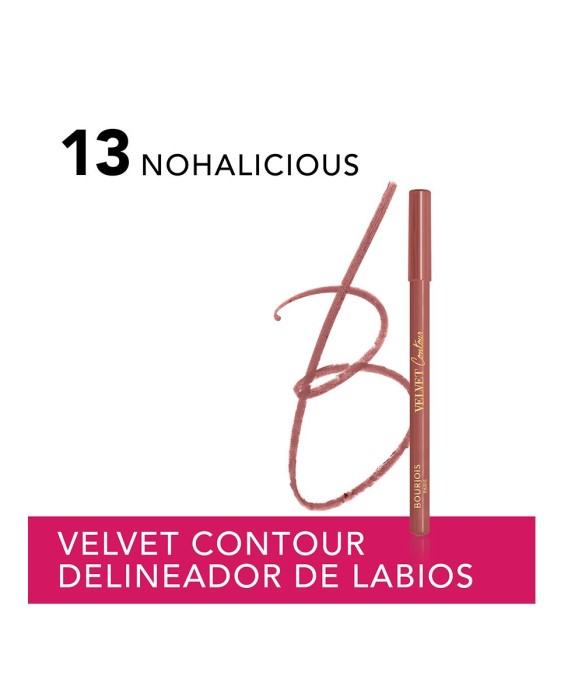 Perfilador de labios Velvet Contour Lip Liner 1.14g Bourjois