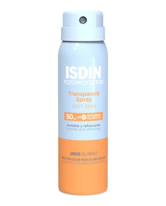 Isdin Wet Skin SPF50 100мл Солнцезащитный спрей