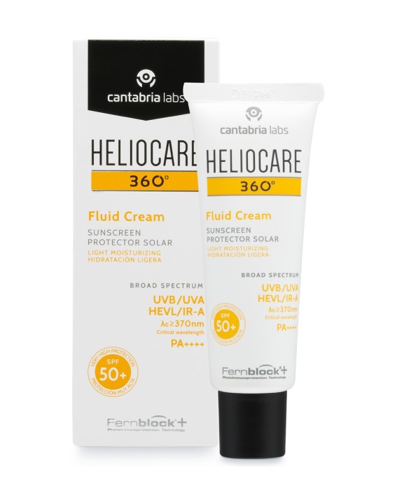 Heliocare 360º Fluid Cream SPF50+ солнцезащитное средство