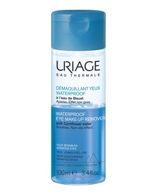 Desmaquillante De Ojos Waterproof De Uriage Con Agua De Aciano 100 ml   Uriage