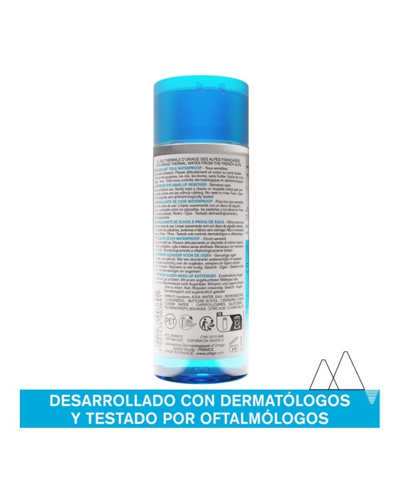 Desmaquillante De Ojos Waterproof De Uriage Con Agua De Aciano 100 ml   Uriage