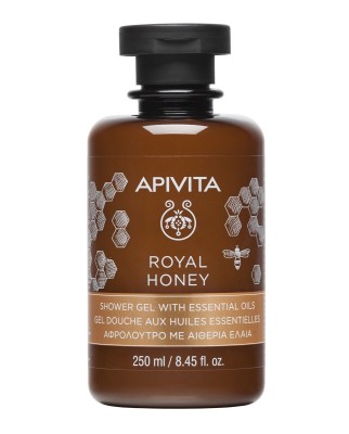 Gel de baño cremoso con aceites esenciales Royal Honey 250 ml Apivita