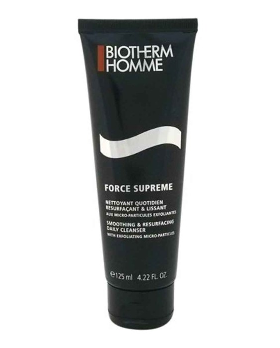 Limpiador facial Force Supreme Cleanser 125 ml Biotherm Homme