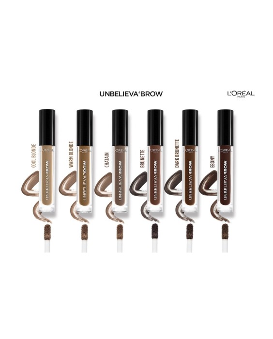 Máscara de cejas larga duración Unvelieva Brow Gel L'Oréal Paris