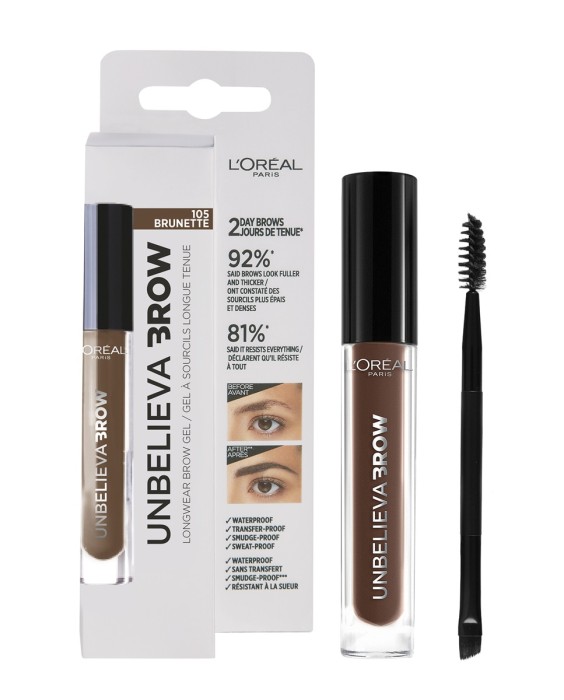 Máscara de cejas larga duración Unvelieva Brow Gel L'Oréal Paris