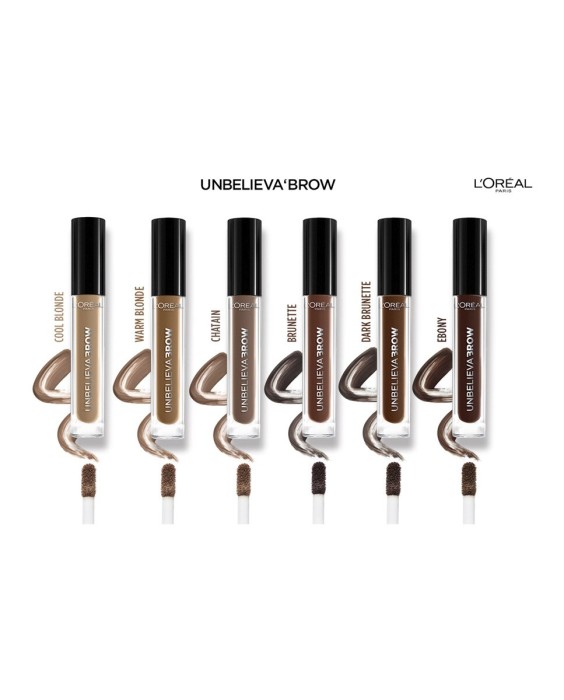 Máscara de cejas larga duración Unvelieva Brow Gel L'Oréal Paris