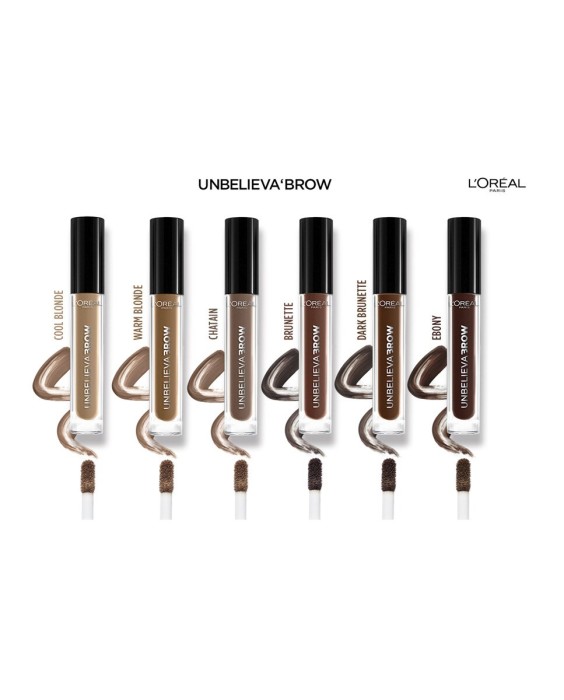 Máscara de cejas larga duración Unvelieva Brow Gel L'Oréal Paris