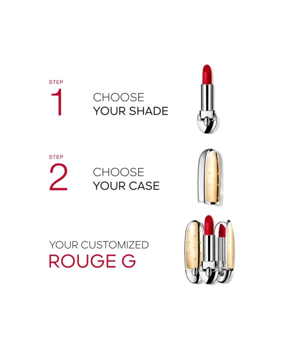 Barra de labios sin carcasa Rouge G Luxurious Velvet mate Guerlain