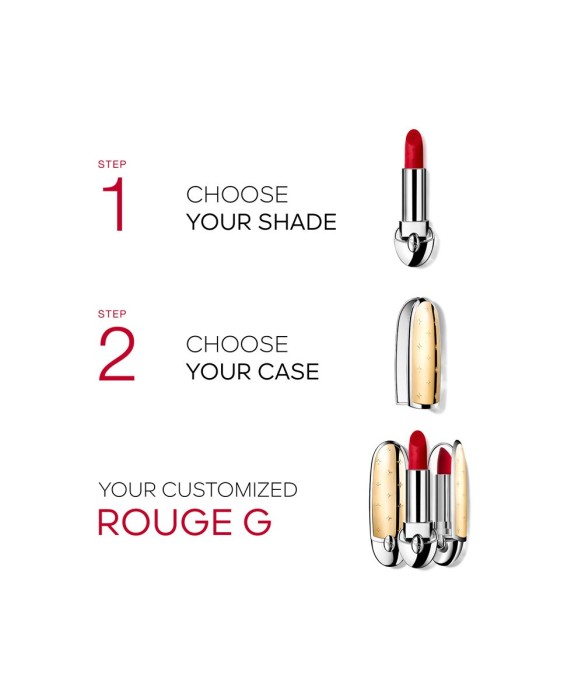 Barra de labios sin carcasa Rouge G Luxurious Velvet mate Guerlain