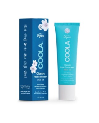 Protector solar Face SPF 50 white tea 50 ml Coola