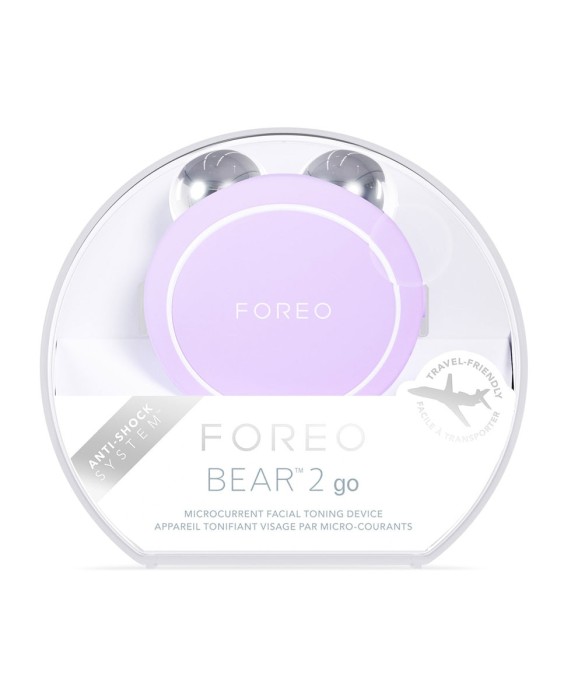 BEAR™ 2 Go Dispositivo de viaje de rejuvenecimiento facial Lavender FOREO