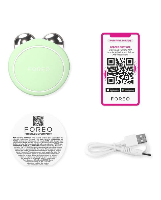 BEAR™ 2 Go Dispositivo de viaje de rejuvenecimiento facial Lavender FOREO