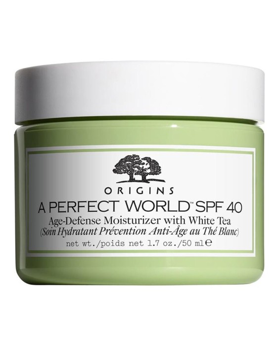 Crema A Perfect World SPF 40 Age-Defense Moisturizer with White Tea Origins