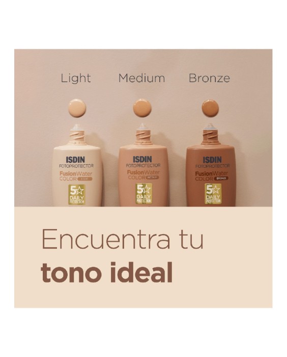 Isdin Fusion Water Color SPF50 Light 50 ml Isdin Солнцезащитный крем
