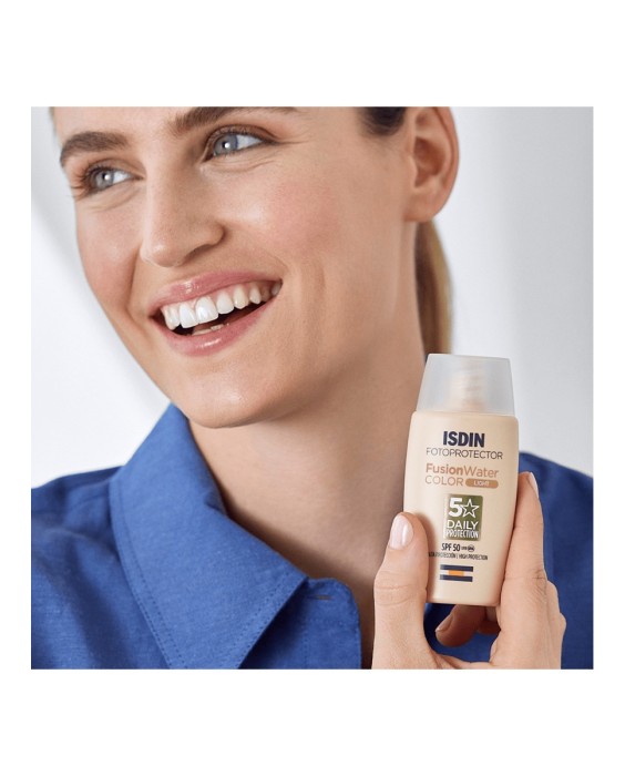 Isdin Fusion Water Color SPF50 Light 50 ml Isdin Солнцезащитный крем